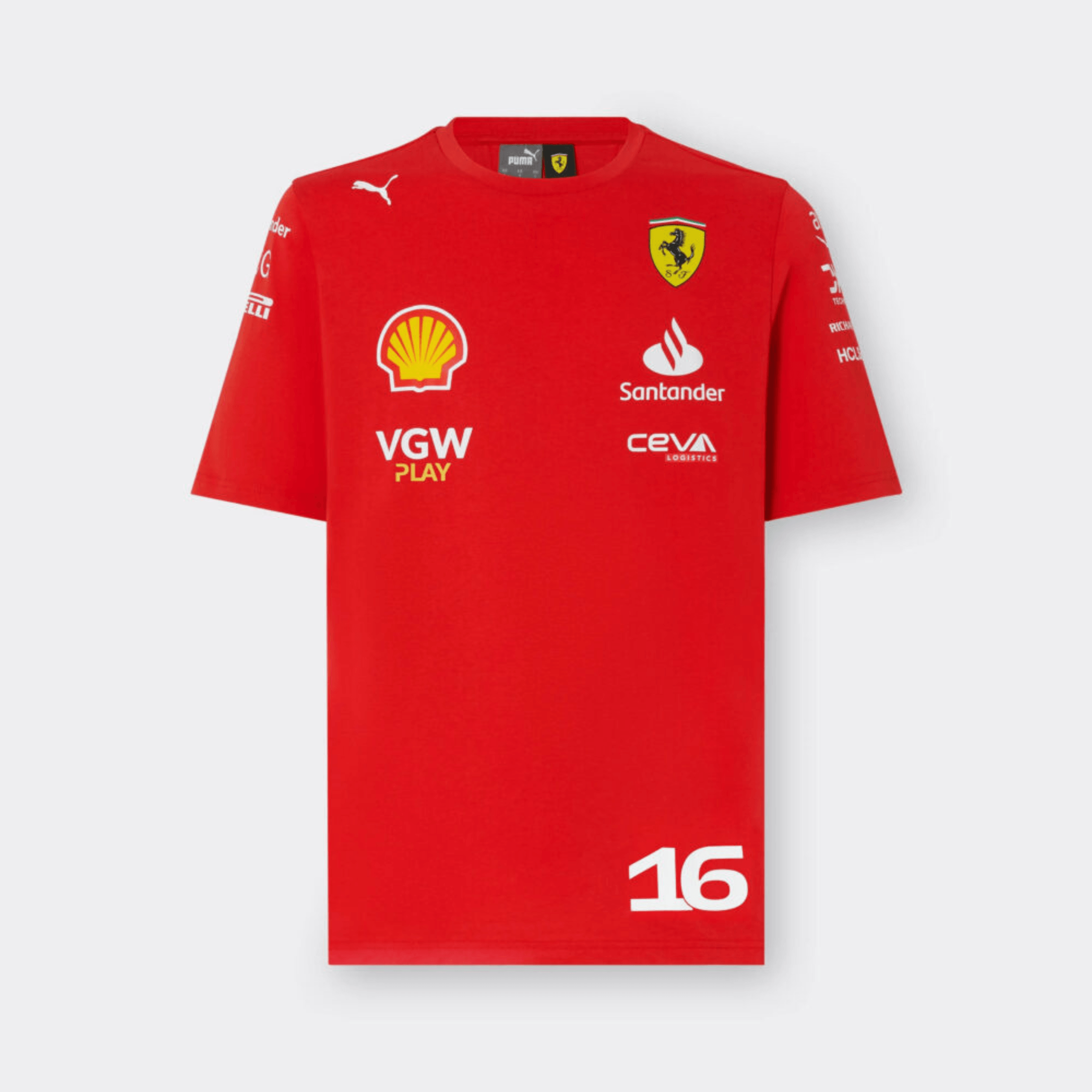 CAMISETA CHARLES LECLERC 2024