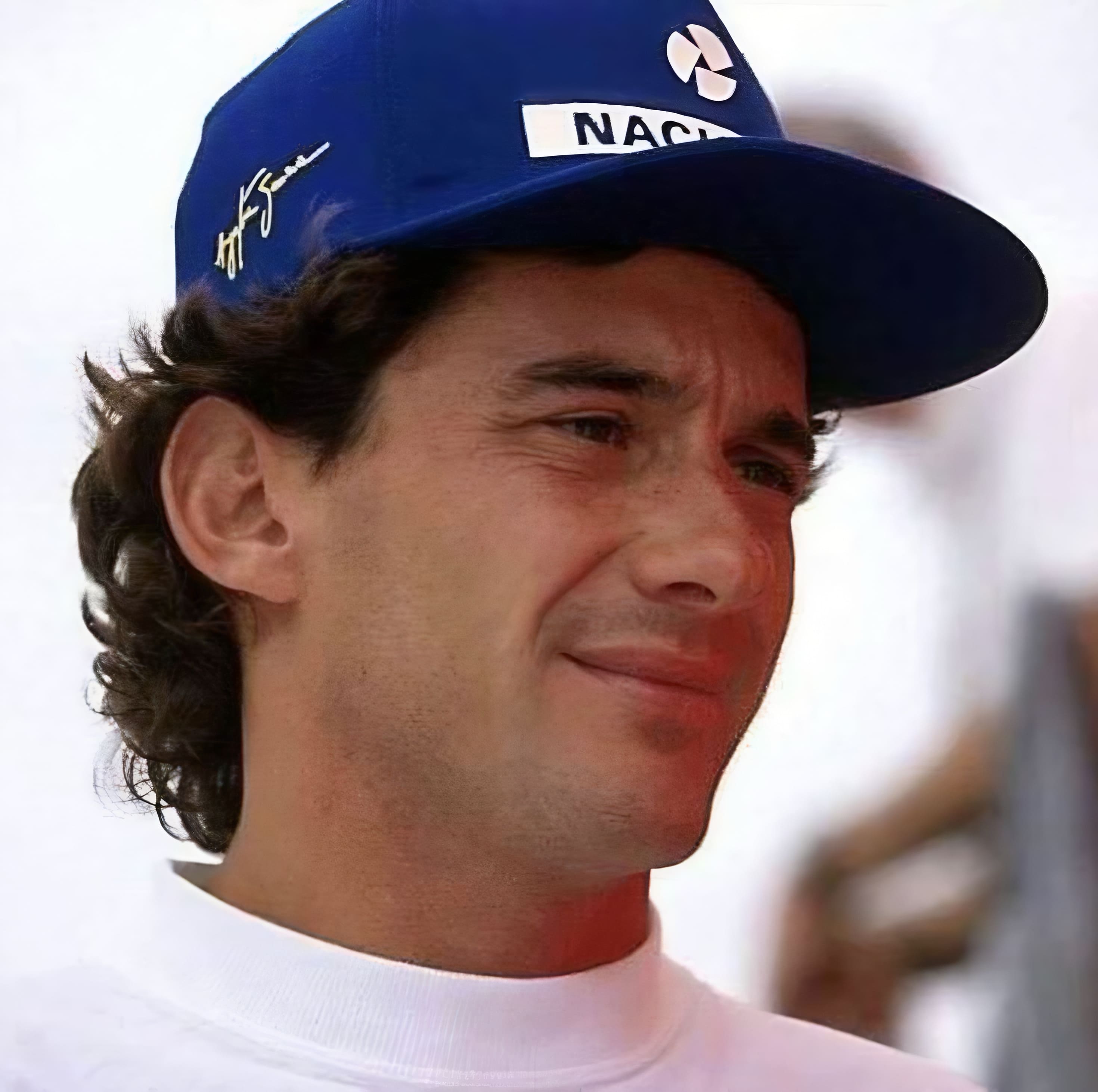 Boné Assinatura Ayrton Senna Nacional